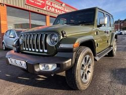 Green Used 2022 Jeep Wrangler Overland SUV | £37,290 (A bit pricey)