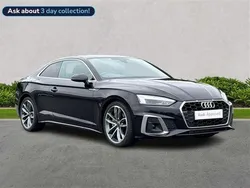 Black Used 2022 Audi A5 S-Line Coupe | £23,535 (Good price)