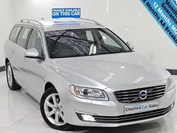 Silver Used 2016 Volvo V70 SE Lux Estate | £9,400 (Fair price)