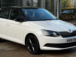 White Used 2018 Skoda Fabia Colour Edition Hatchback | £7,190 (Good price)