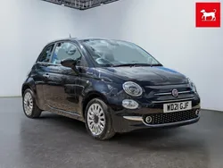Black Used 2021 Fiat 500 Dolcevita Hatchback | £9,990 (Fair price)