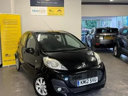 Black Used 2012 Peugeot 107 Active Hatchback | £1,995 (Fair price)