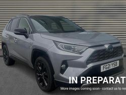 Silver Used 2021 Toyota RAV4 Hybrid SUV | £24,798 (Fair price)
