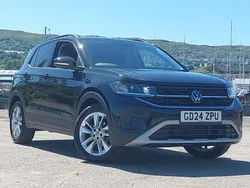 Black Used 2024 VW T-Cross Match SUV | £19,998 (A bit pricey)