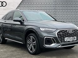 Grey Used 2023 Audi Q5 Sportback S-Line SUV | £43,490 (Expensive)