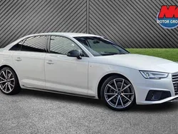 White Used 2019 Audi A4 Black Edition Sedan | £21,999 (Fair price)
