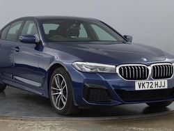 Blue Used 2022 BMW 530e M Sport | £27,399 (Fair price)