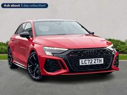 Red Used 2022 Audi RS3 Comfort Hatchback | £52,683 (A bit pricey)
