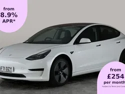 White Used 2021 Tesla Model 3 Standard Range Plus Sedan | £16,068 (A bit pricey)
