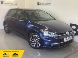 Blue Used 2019 VW Golf VII Match Hatchback | £11,975 (Good price)