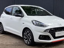 White Used 2023 Hyundai i10 N Line Hatchback | £14,365 (Fair price)