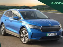 Blue New 2024 Skoda Enyaq iV Suite SUV | £33,495 (Fair price)