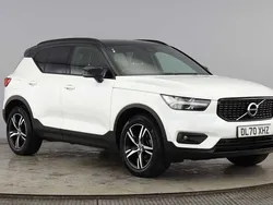 White Used 2021 Volvo XC40 R-Design SUV | £19,599 (Good price)
