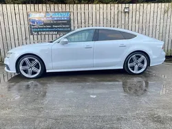 White Used 2013 Audi A7 S-Line Hatchback | £11,950 (Fair price)