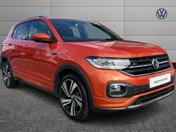 Orange Used 2019 VW T-Cross R-line SUV | £16,990 (Fair price)