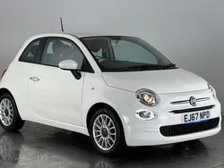 White Used 2018 Fiat 500 Pop Star Hatchback | £6,450 (Fair price)