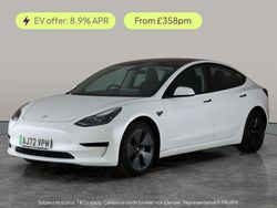 White Used 2022 Tesla Model 3 RWD Sedan | £20,099 (Fair price)