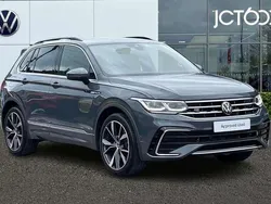Grey Used 2021 VW Tiguan R-line SUV | £28,579 (Fair price)