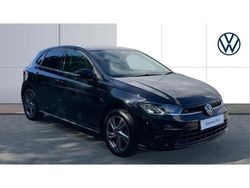 Black Used 2022 VW Polo R-line Hatchback | £16,650 (Fair price)