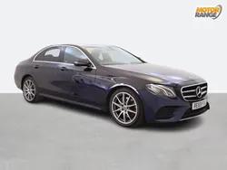 Blue Used 2019 Mercedes E220 AMG line Sedan | £20,495 (Good price)