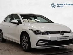 White Used 2021 VW Golf VIII Style Hatchback | £18,950 (A bit pricey)