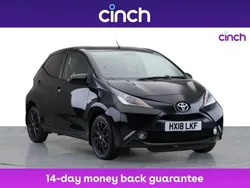 Black Used 2018 Toyota Aygo x-style Hatchback | £8,919 (Fair price)