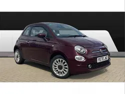 Red Used 2020 Fiat 500 Lounge Hatchback | £8,990 (A bit pricey)