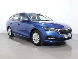 Blue Used 2022 Skoda Octavia SE Technology Estate | £17,000 (A bit pricey)