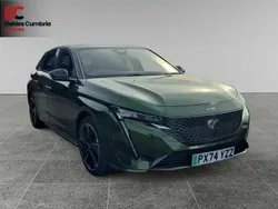 Green Used 2024 Peugeot e-308 GT Hatchback | £29,950