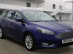 Blue Used 2016 Ford Focus Titanium Estate | £8,495 (Good price)