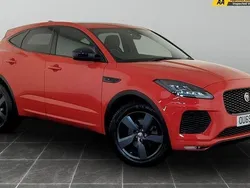 Red Used 2019 Jaguar E-Pace Chequered Flag SUV | £14,795 (Good price)