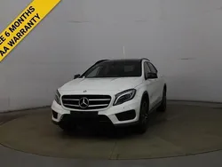 White Used 2015 Mercedes GLA250 AMG line SUV | £11,695 (Fair price)