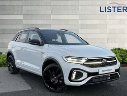 Pure white Used 2024 VW T-Roc Black Edition SUV | £30,490