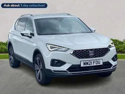 White Used 2021 Seat Tarraco XCELLENCE Lux SUV | £23,520 (Fair price)