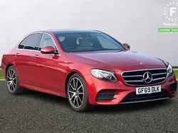 Red Used 2019 Mercedes E220 Active Sedan | £25,499 (Expensive)