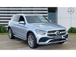 Silver Used 2022 Mercedes GLC220 AMG Line Premium SUV | £34,220 (A bit pricey)