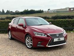 Red Used 2019 Lexus CT200h Hatchback | £14,541 (Fair price)