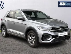 Silver Used 2024 VW T-Roc R-line SUV | £27,990 (Fair price)