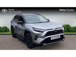 Silver Used 2022 Toyota RAV4 Hybrid SUV | £31,184 (A bit pricey)