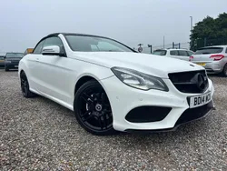 White Used 2014 Mercedes E220 AMG Cabriolet | £9,995 (Fair price)