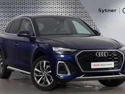 Blue Used 2022 Audi Q5 S-Line SUV | £31,500 (Fair price)