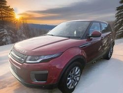 Red Used 2016 Land Rover Range Rover evoque SE Estate | £7,000 (Fair price)