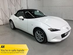 White Used 2016 Mazda MX5 Cabriolet | £10,450 (Fair price)