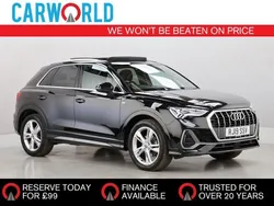 Black Used 2019 Audi Q3 S-Line SUV | £18,009 (Fair price)
