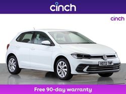 White Used 2022 VW Polo Style Hatchback | £15,599 (Fair price)