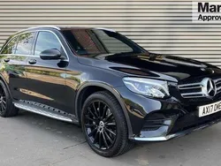 Black Used 2017 Mercedes GLC250 AMG Line Premium SUV | £18,750 (Fair price)