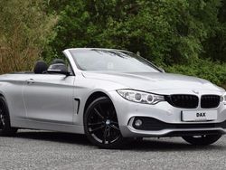 Silver Used 2015 BMW 420 Comfort Edition Cabriolet | £8,616 (Fair price)