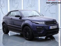 Blue Used 2016 Land Rover Range Rover evoque HSE Dynamic Cabriolet | £12,999 (Fair price)
