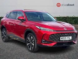 Tri coat dynamic red New 2025 MG HS Trophy SUV | £22,400 (Good price)