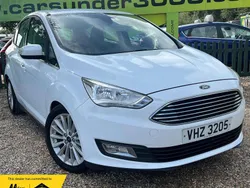 White Used 2017 Ford C-MAX Titanium MPV | £5,900 (Good price)
